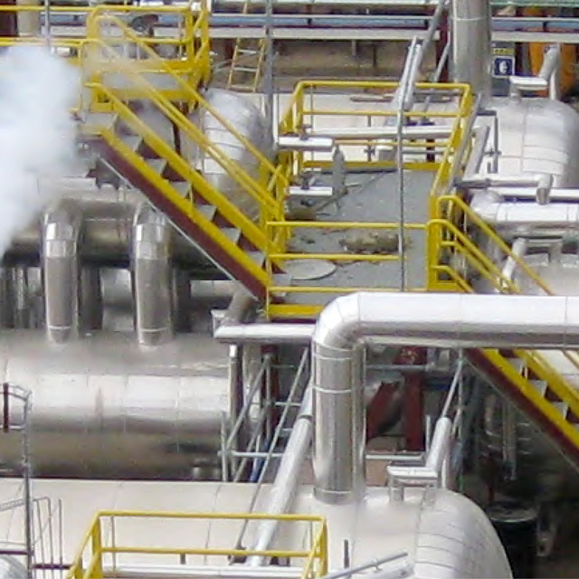 Heat exchanger - oil to salt